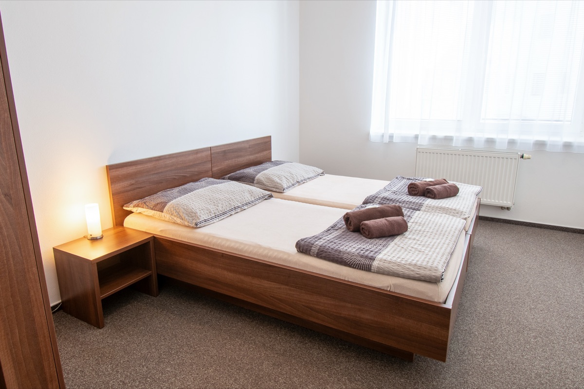 Ložnice rodinného apartmánu
